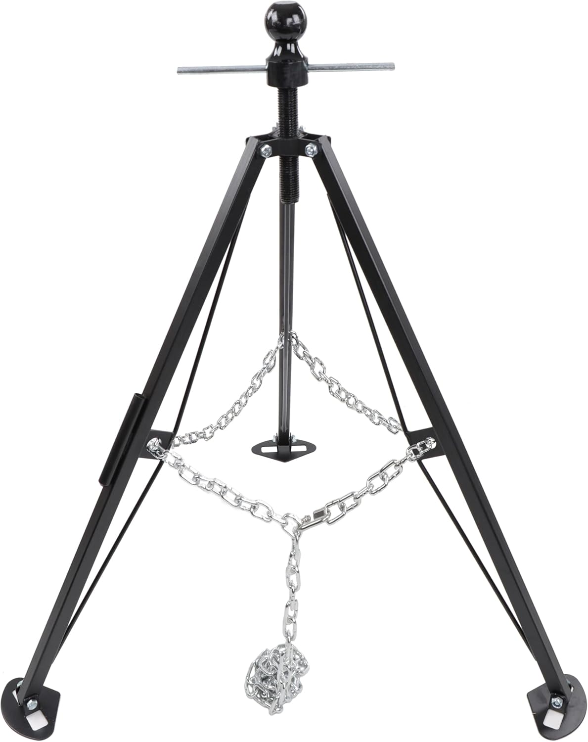 Gooseneck RV Stabilizer Tripod 2-5/16in Ball Joint 7500lb Cap 5th Wheel Adjustable Jack T84979