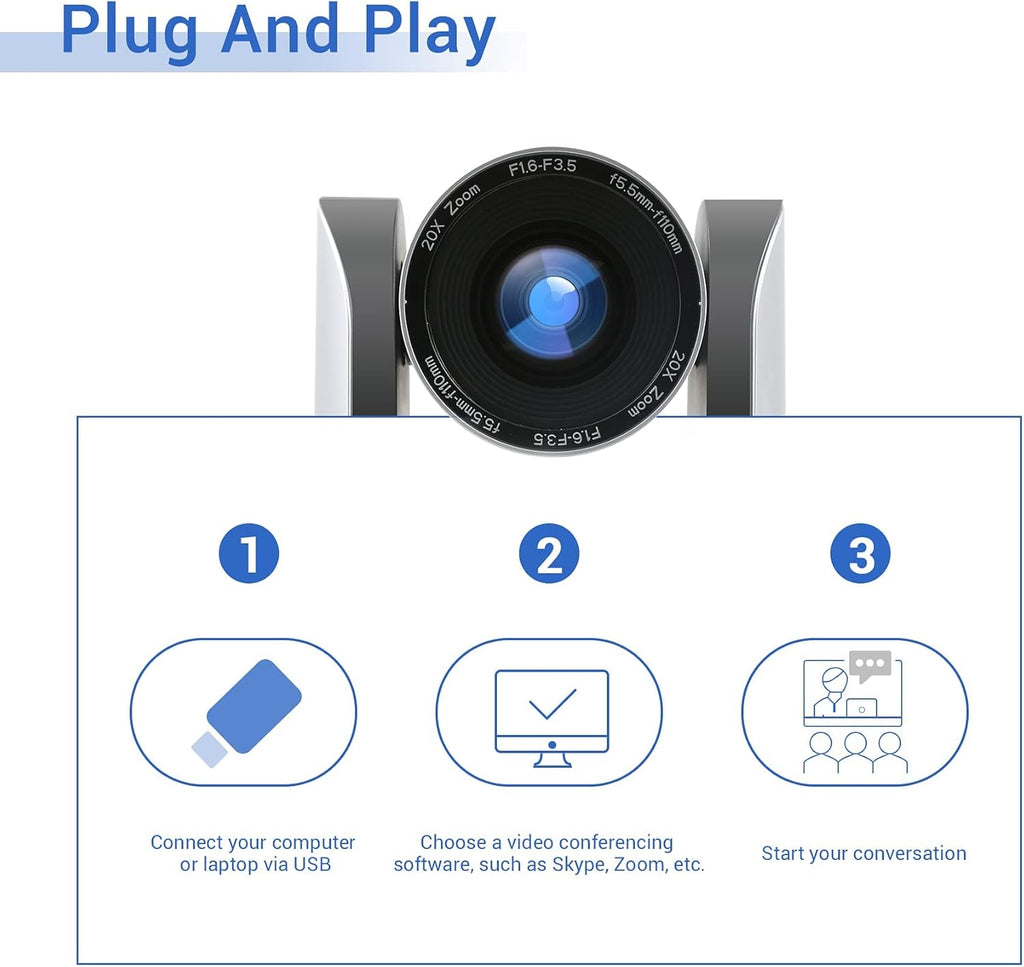 HD Webcam with Microphone W363196