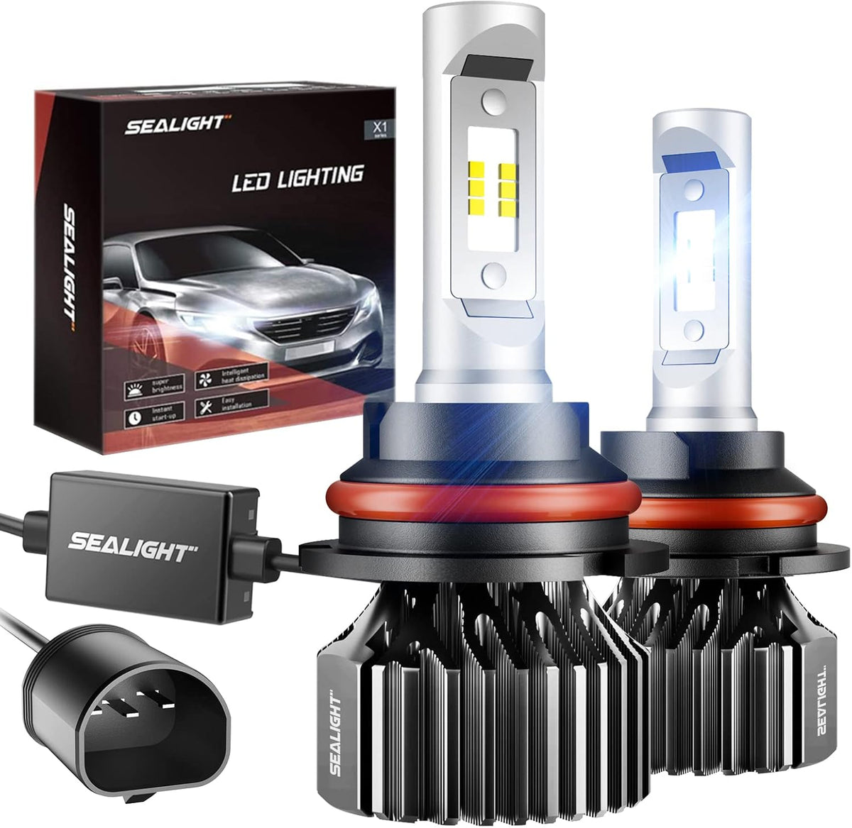 9007/HB5 LED Bulbs Pack of 2 B5852