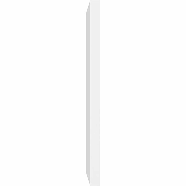 PVC Gable Vent with Brickmold U23671