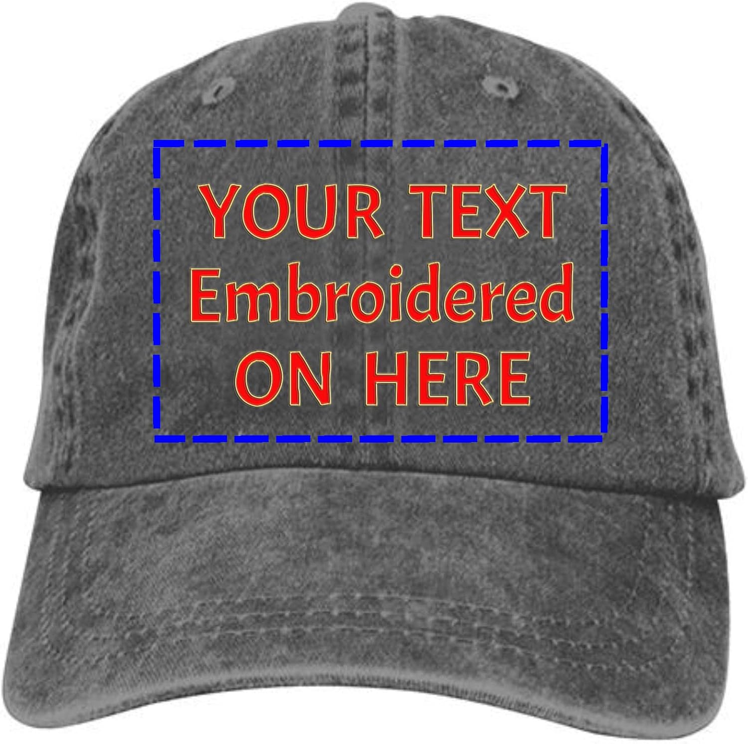 Embroidered Dad Hat with Strap Closure R24289