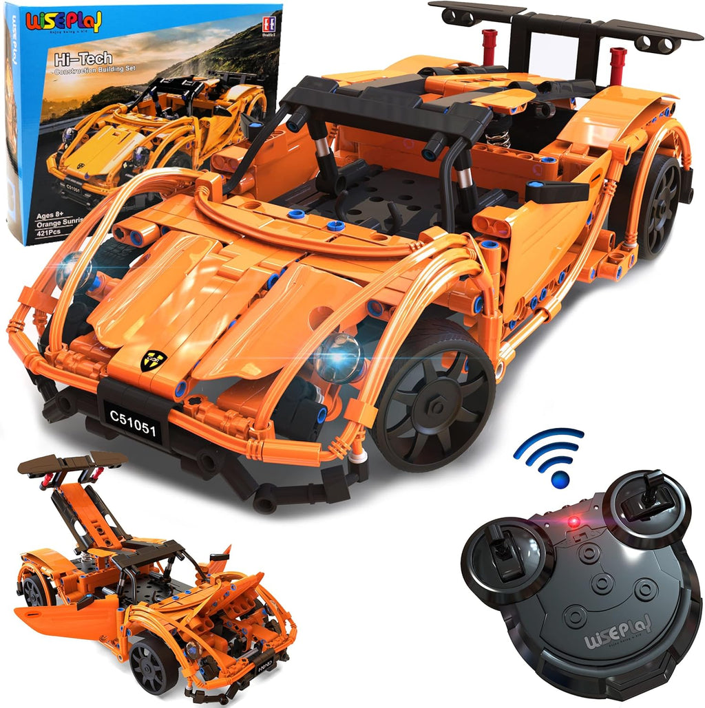 421pcs RC Car Building Kit STEM Toy Q855