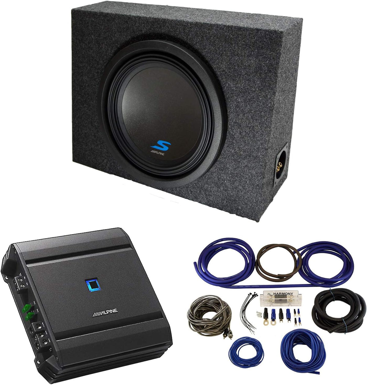 Single 12" Loaded Sub Box Enclosure M173570