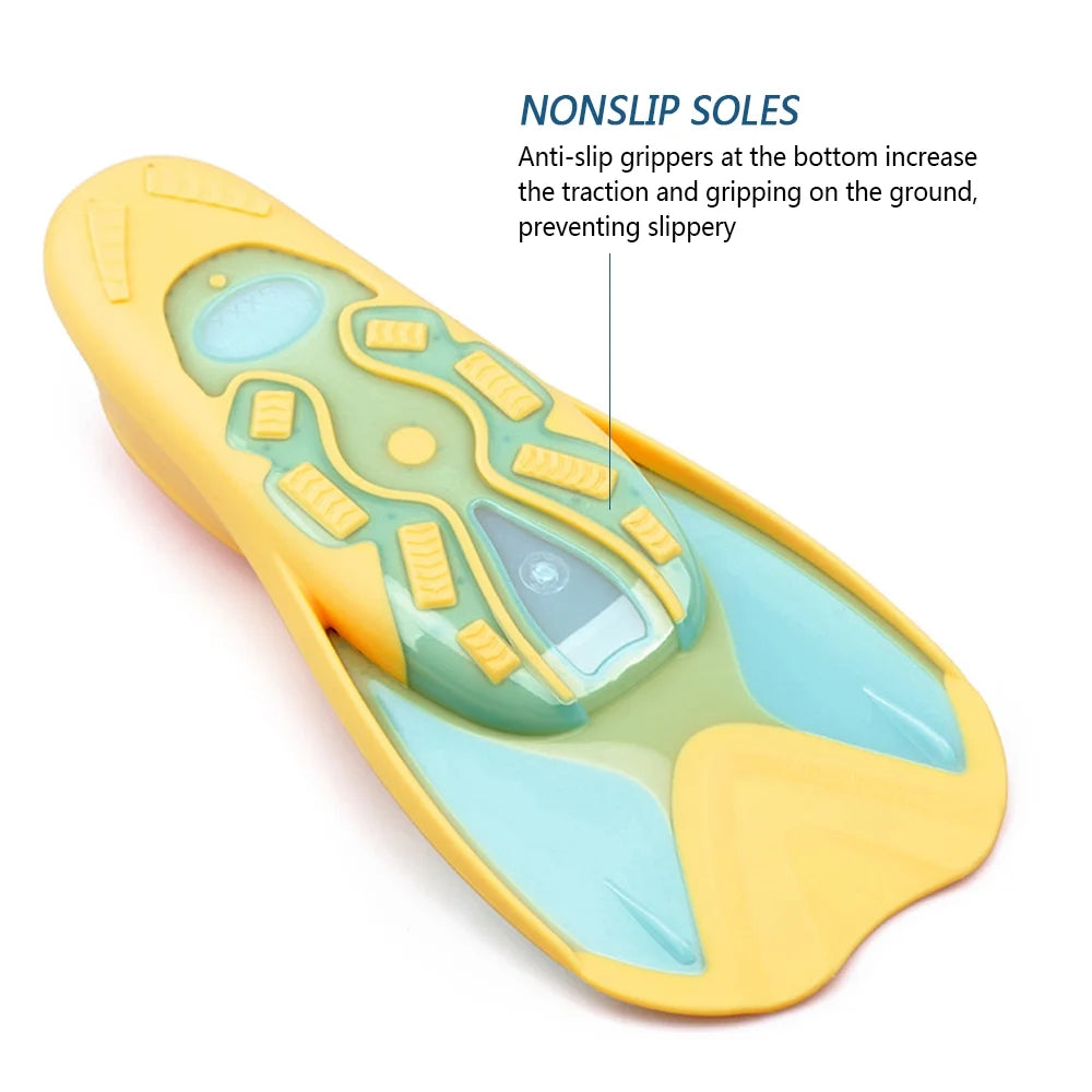 Kids Short Swim Fins for Snorkeling Training A9945