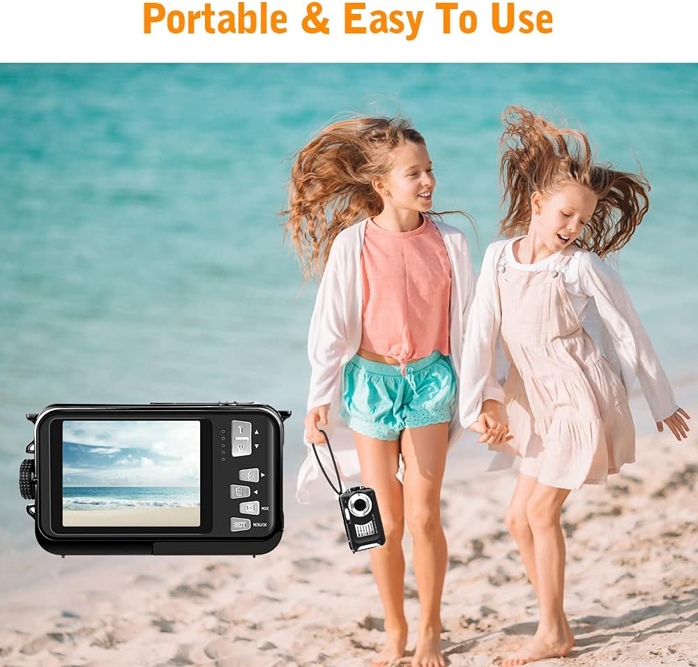 10FT Waterproof Full HD Underwater Camcorder W17911