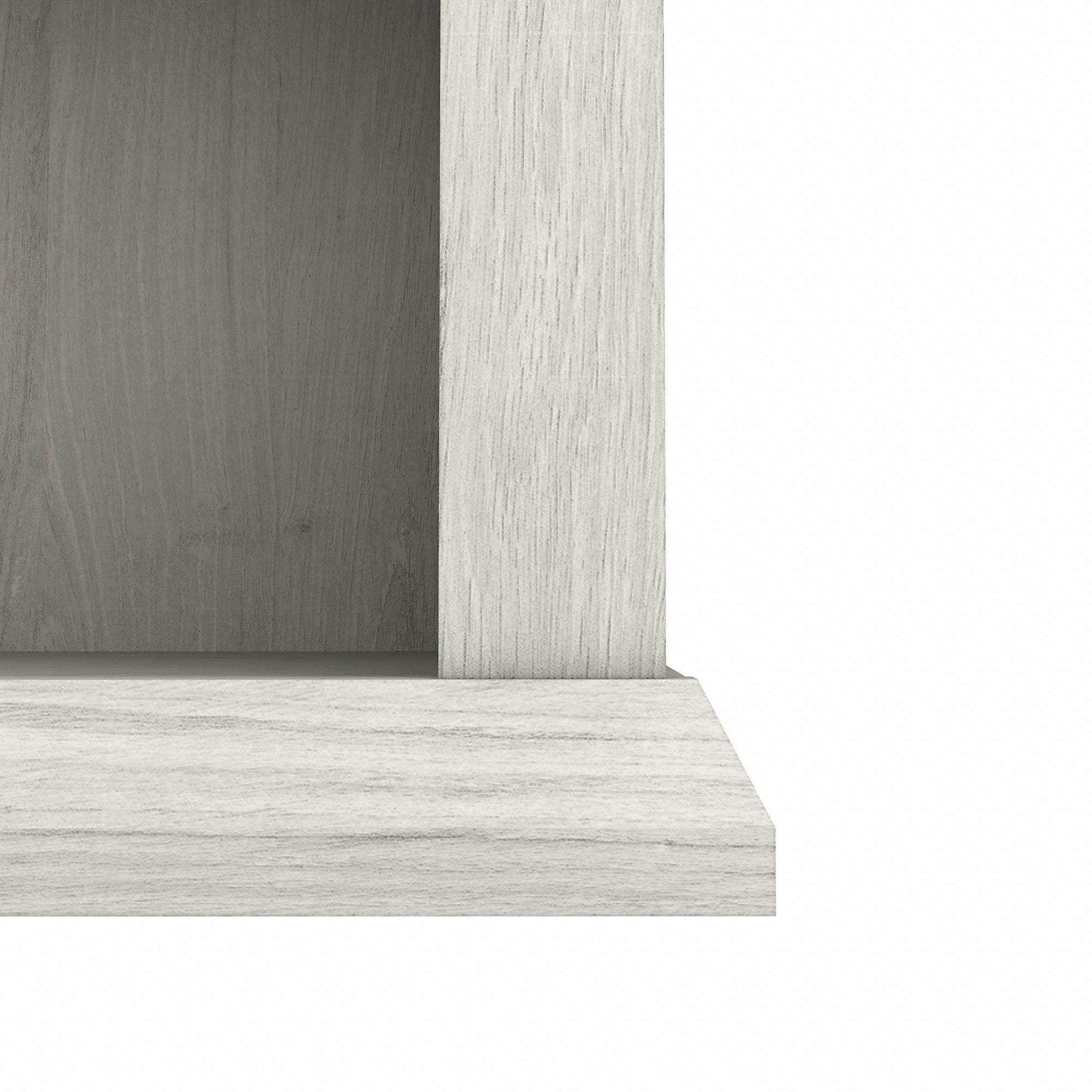 5 Shelf Bookcase Set of 2, Restored Gray G6256
