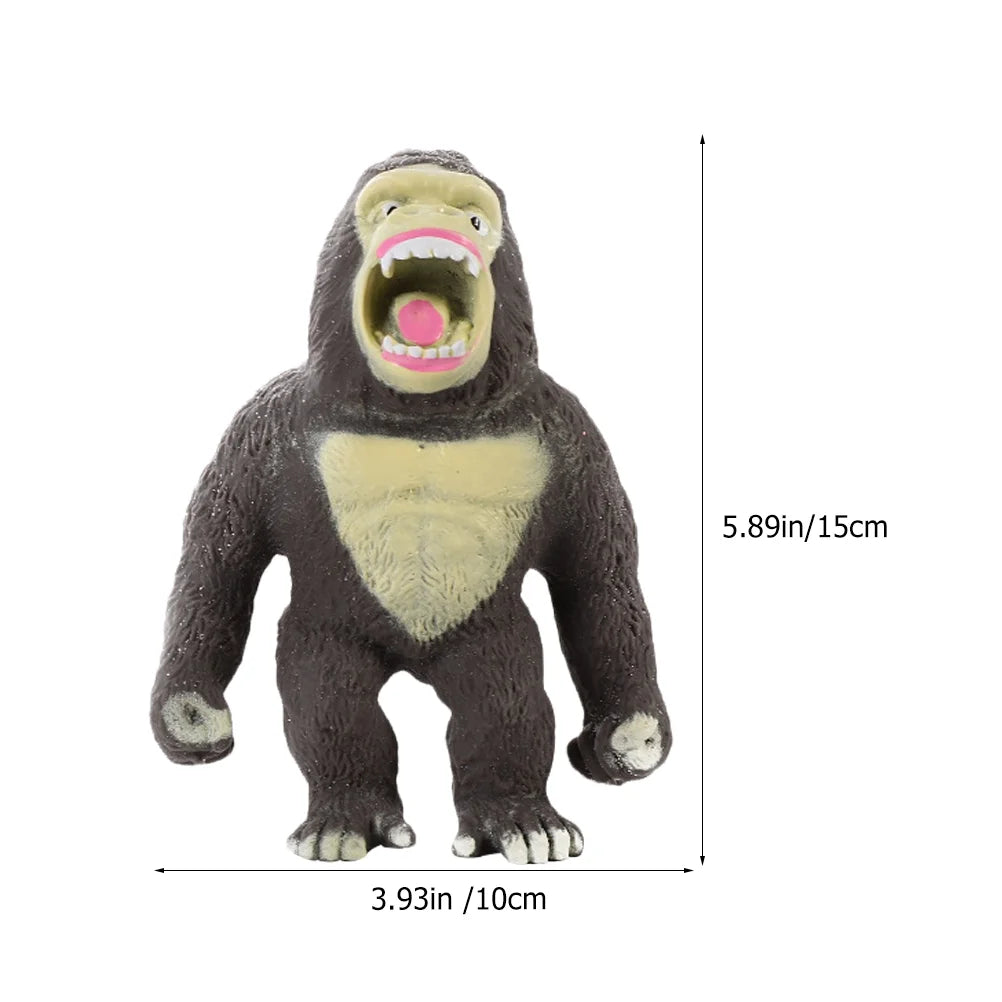 2 PCS Stretchy Chimpanzee Monkey Toys E827156