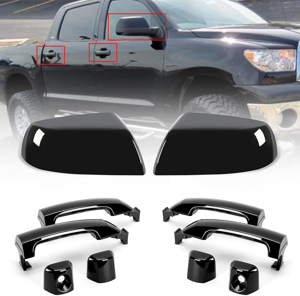 Black 4 Door Handles Kit Z859