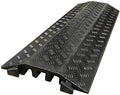 3 Channel 40” Inch Long Black Rubber Cable Protector W594