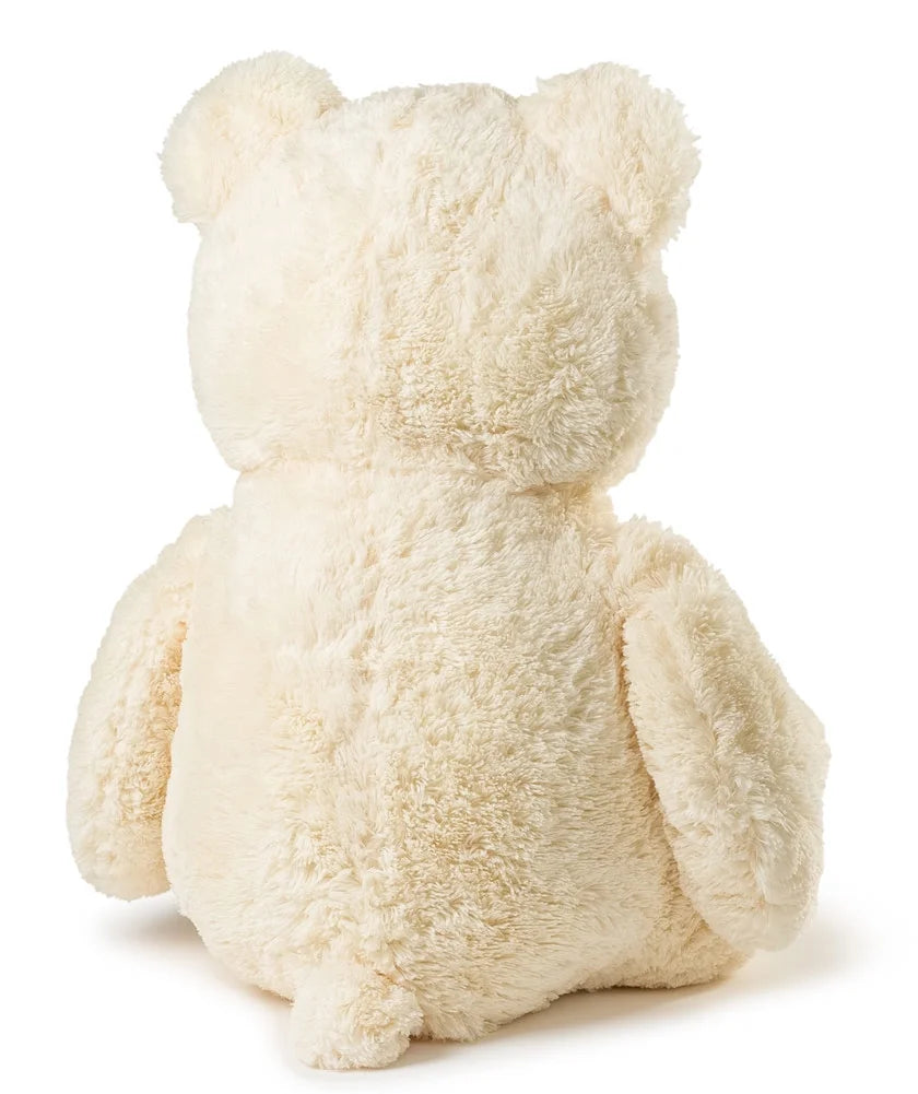 Cream Teddy Bear With Ribbon Q805876