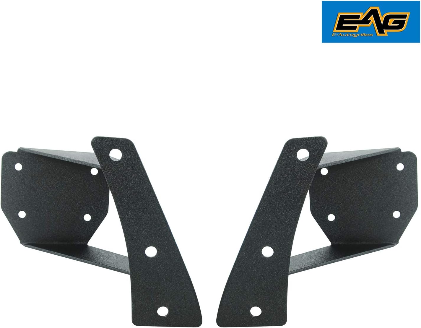 Side View Mirrors with A Pillar Post Relocation Brackets Pair Kit H7019