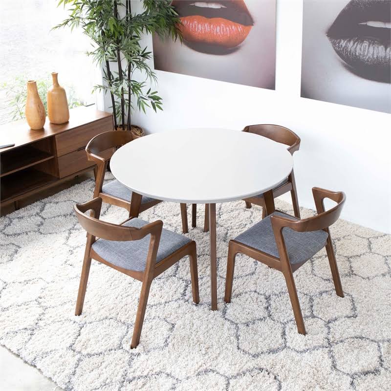 Black PU Leather Dining Chair (Set of 2) X878633