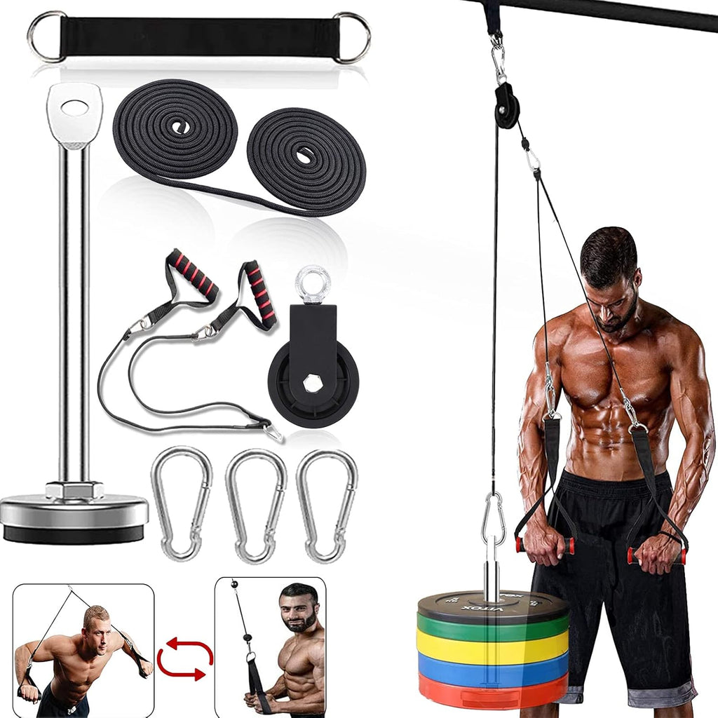 Weight Cable Pulley System Home Gym Equipment J269857