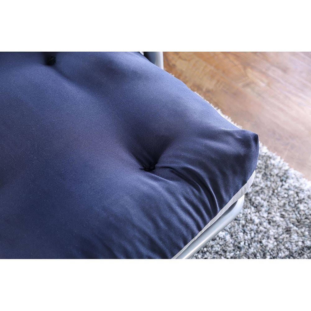 Navy/Grey Futon Mattress Q882035