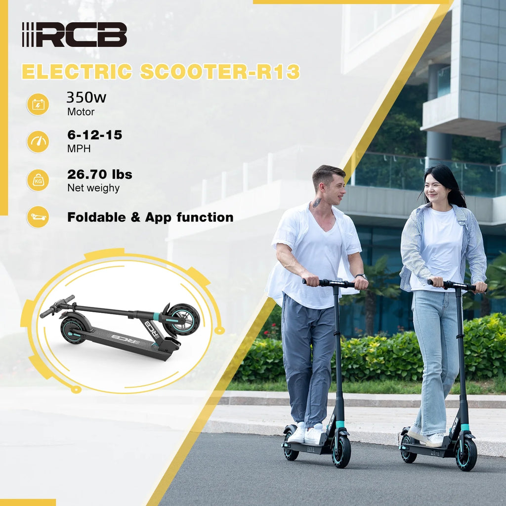 350W Motor 15Mph Top Speed 8" Tires Portable Folding Electric Scooter T280852