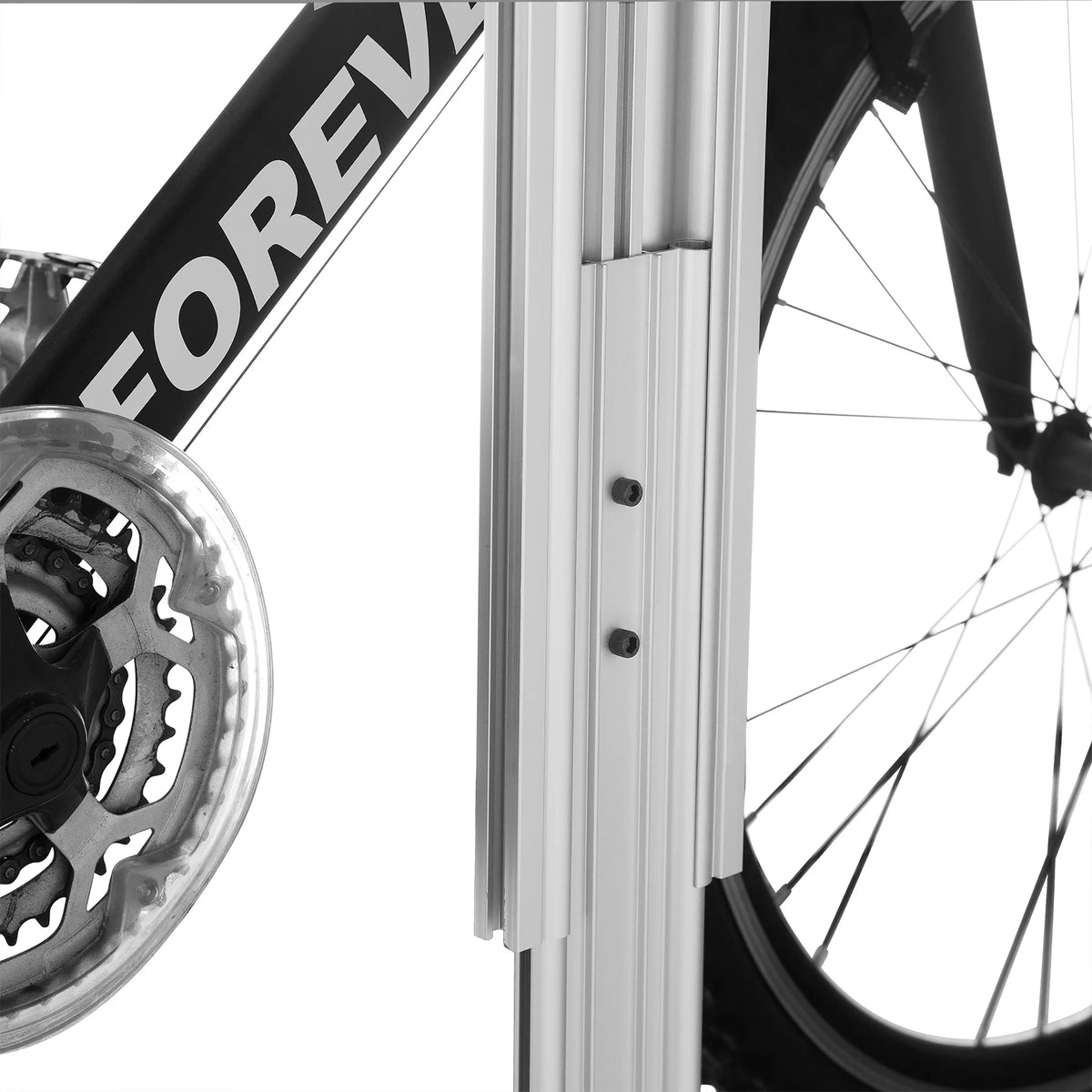 Aluminum Bike Stand Bicycle Rack Holds Two Bicycles R793098