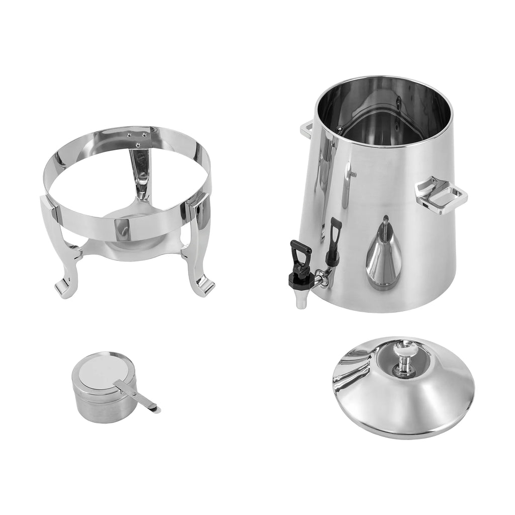 3.43 Gallon Insulated Beverage Dispenser with Spigot Stainless Steel O373976