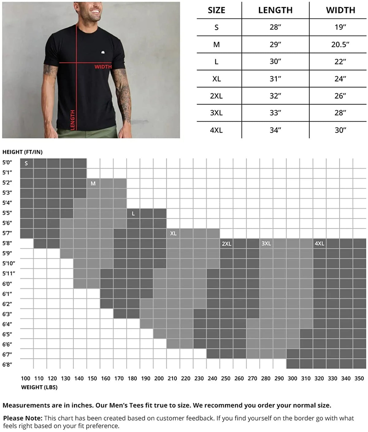 Black Graphic Tees X4010