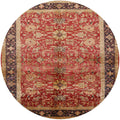 Brown Sand Oriental Area Rug Q671