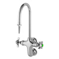 Brass Wall Mount Swivel Gooseneck Lab Vertical Mixing Faucet S20077