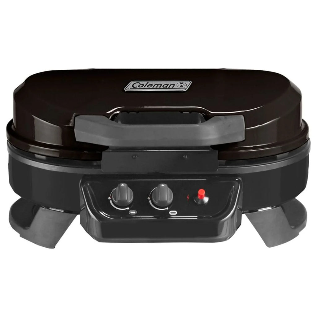 Black Tabletop 2 Burner Propane Gas Grill S89737