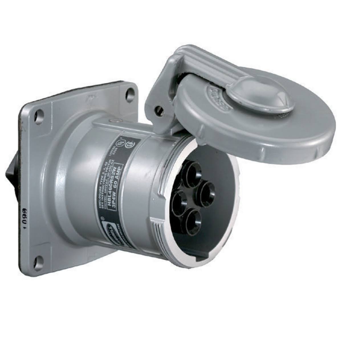 Pin and Sleeve Receptacle, 60A R139