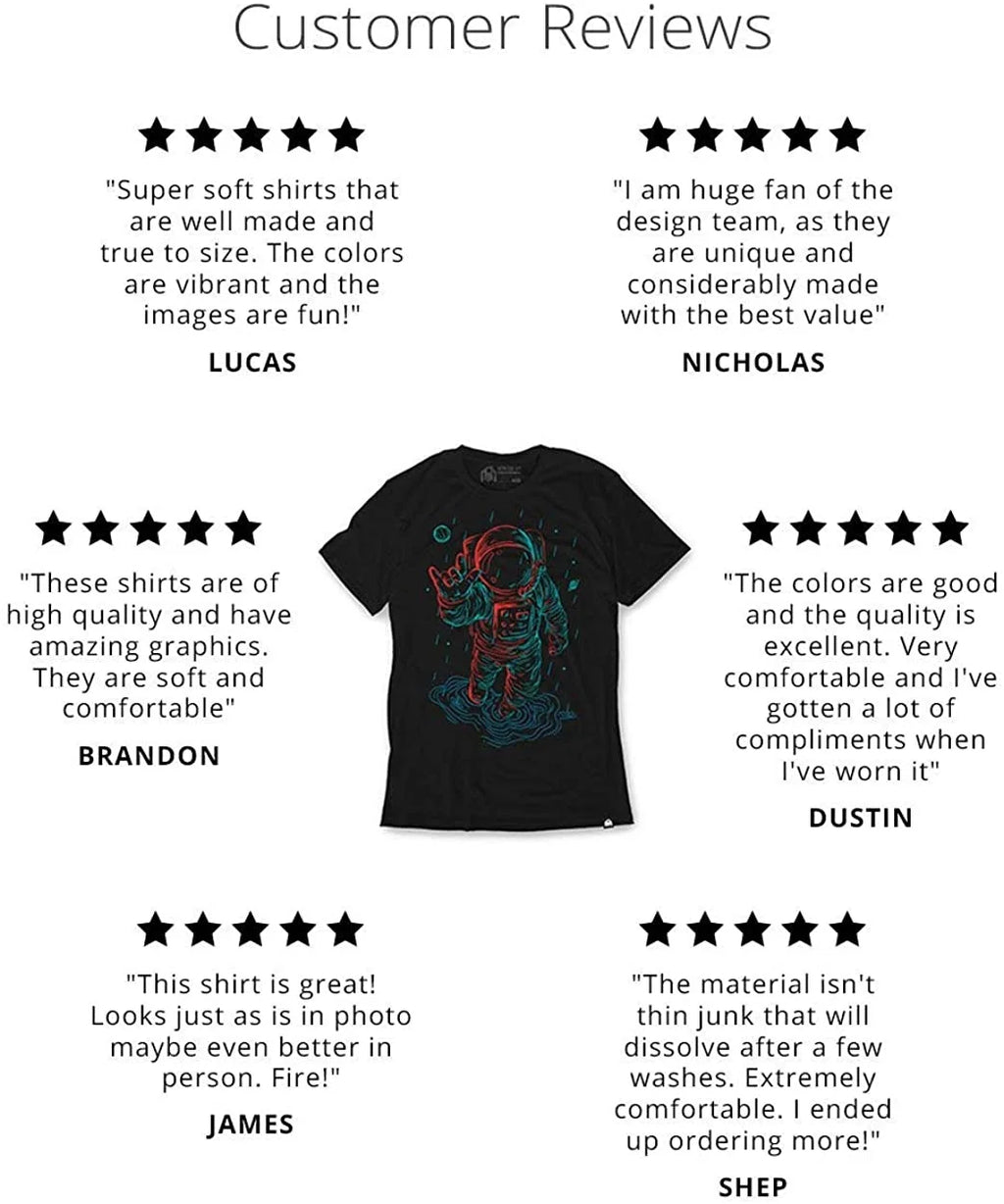 Black Graphic Tees X4010