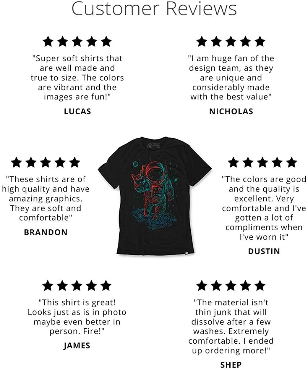 Black Graphic Tees X4010