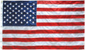 5' x 9.5' Reinforced Nylon American Flag with Header & Grommets D63292