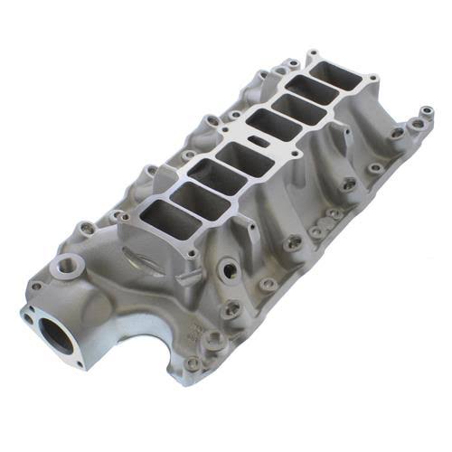 Natural Aluminum EFI Lower Intake Manifold Base M751549