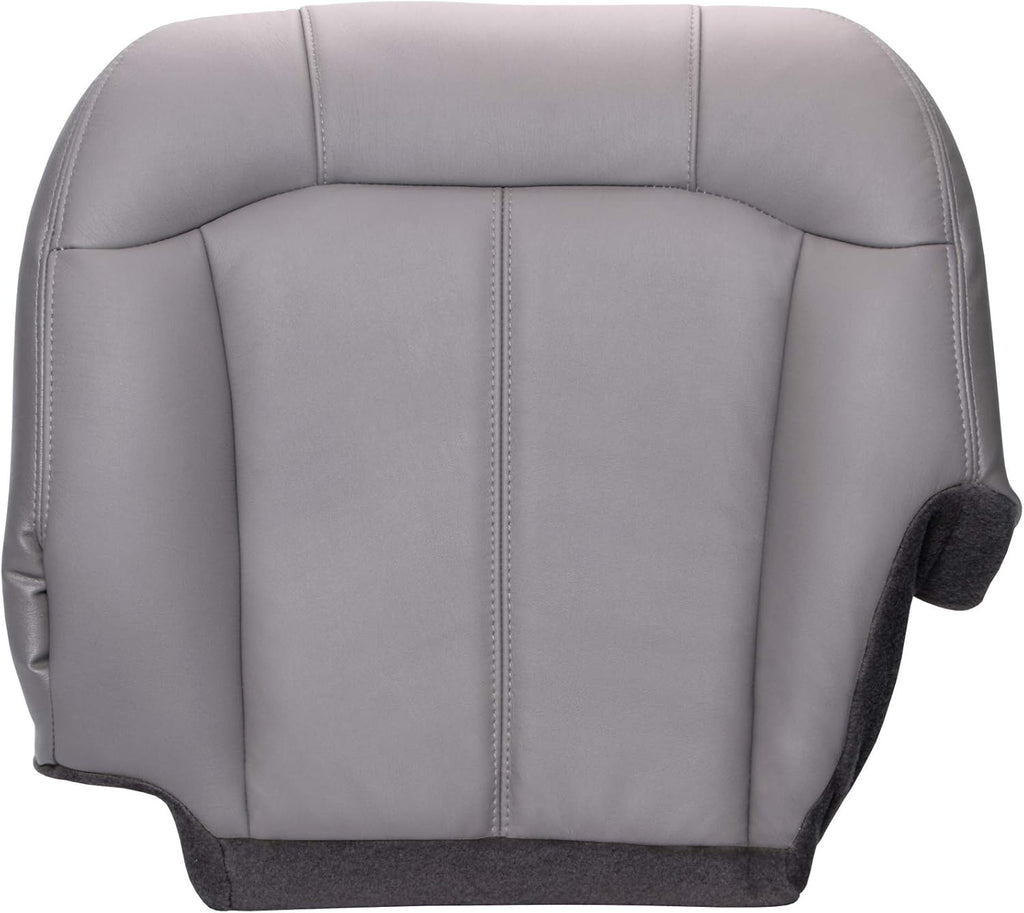 Medium Dark Pewter Leather Replacement Seat Cover D4803