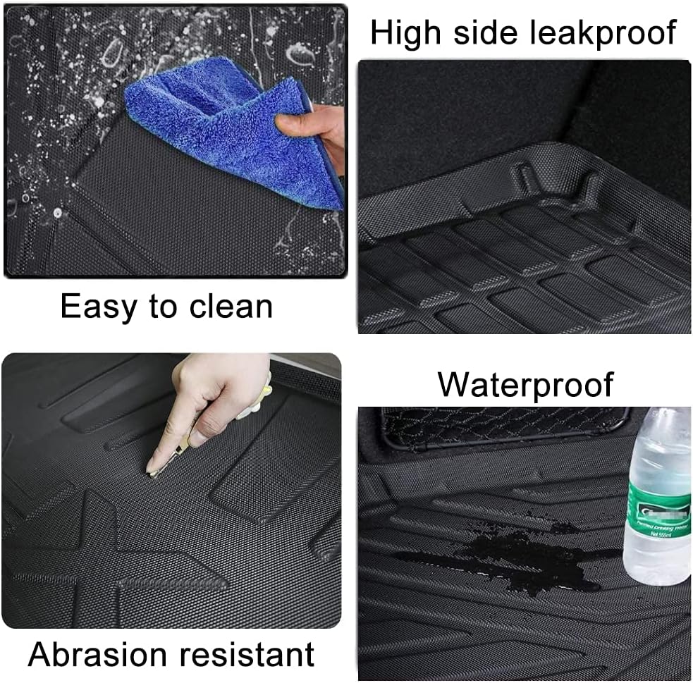 Black All-Weather Cargo Liner Trunk Mat V1416