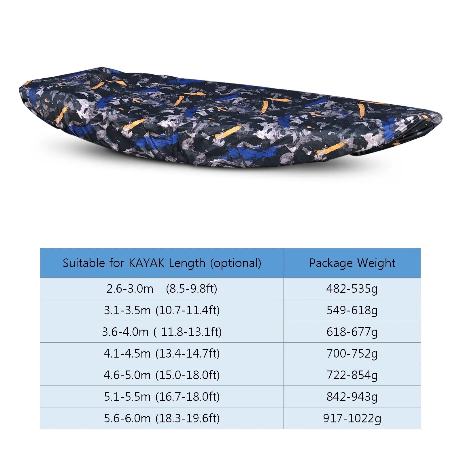 Waterproof Kayak Canoe Boat Cover K565215