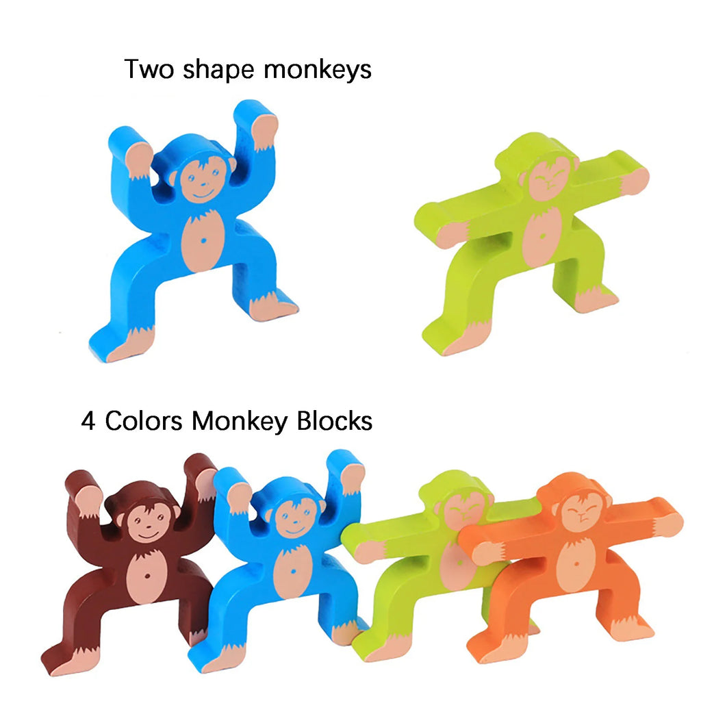Blue Wooden Building Game Educational Toys A4533