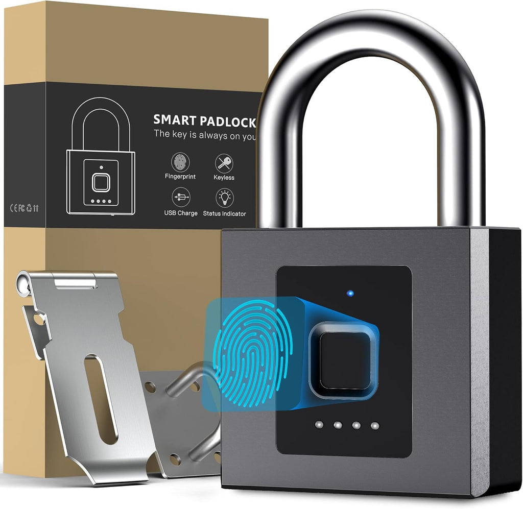 Fingerprint Padlock with Mobile APP T91182