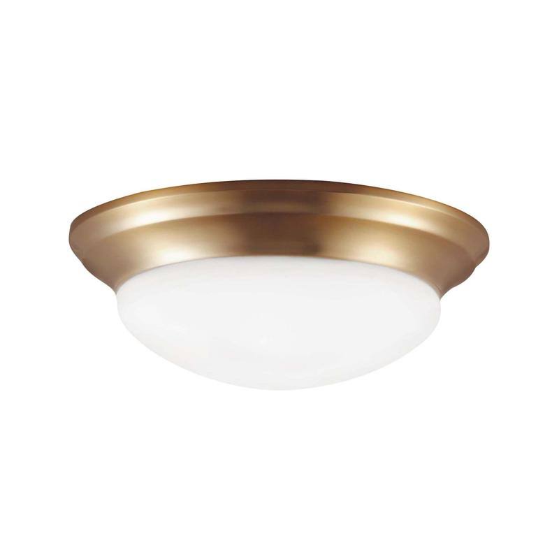 Bronze Three Light Flush Mount E87906