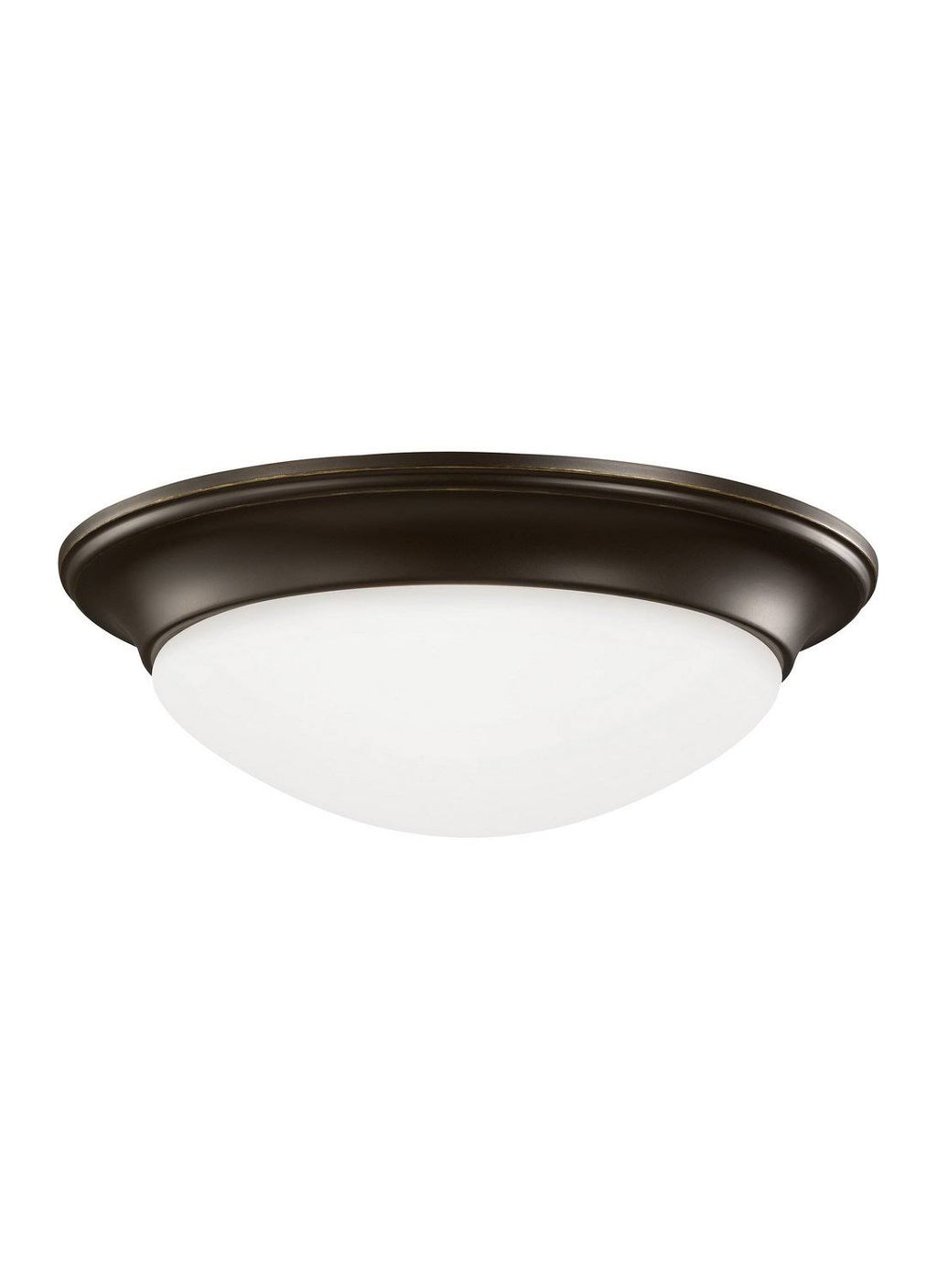Bronze Three Light Flush Mount E87906