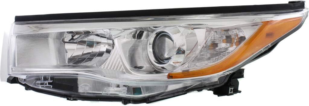 Chrome Headlight Assembly Pair with Bulbs F269526