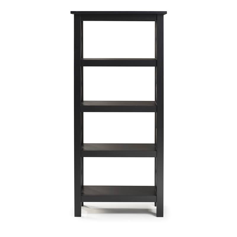 Black Wood Bookcase U1551