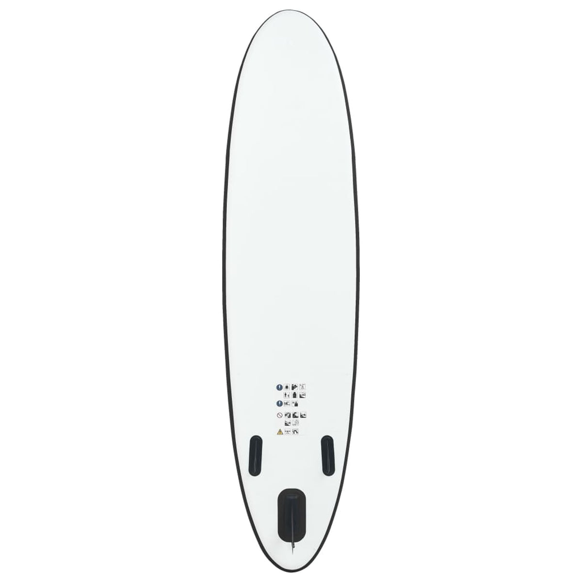 Inflatable Paddleboard Set Black and White M514