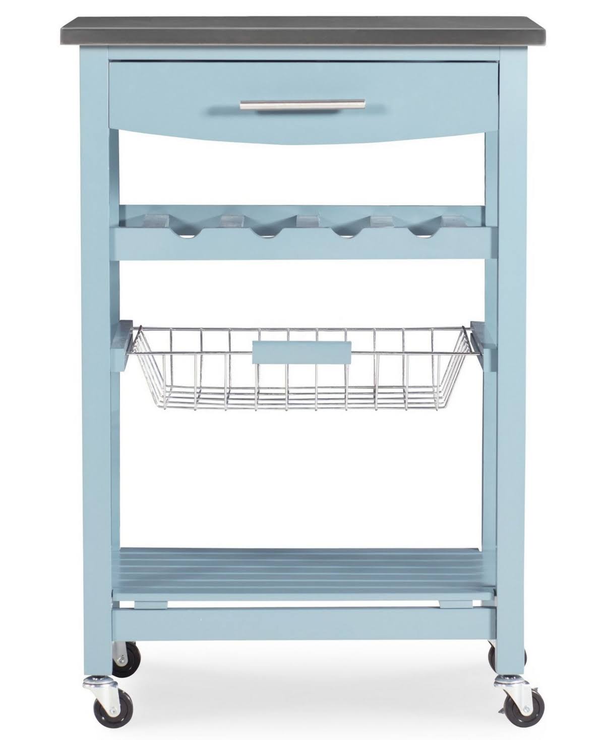 Blue Kitchen Cart P380