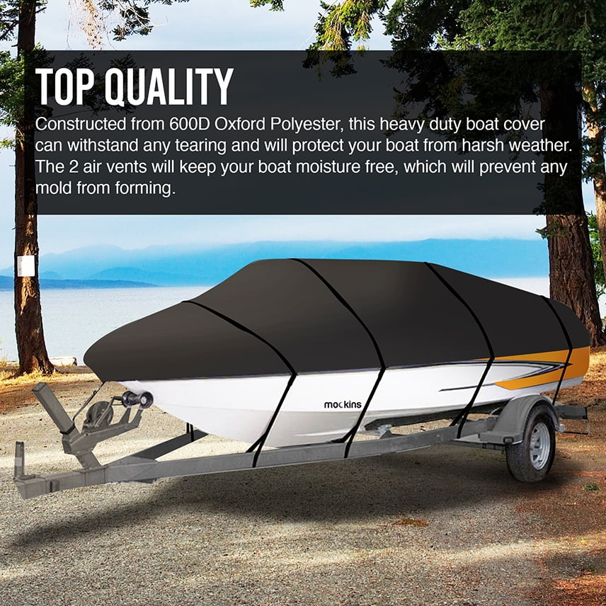 600D Polyester Oxford Trailerable Boat Cover W669