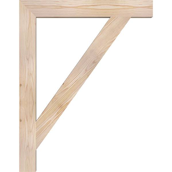 Traditional Block Smooth Bracket, Douglas Fir E251