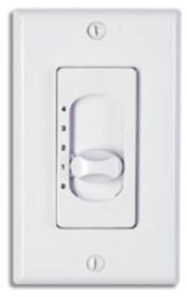 White Cirrus Flush Mount DC Ceiling Fan B40676