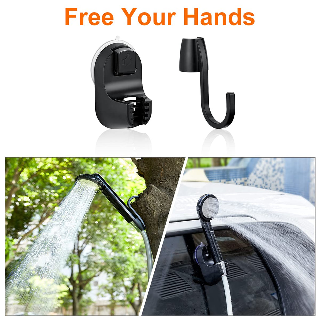 Portable Camp Shower with Two Rechargeable Batteries D638