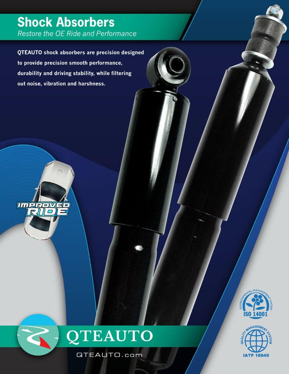 Pair Rear Shock Absorber for 2007-2012 Nissan Versa Pack of 2 Z480524