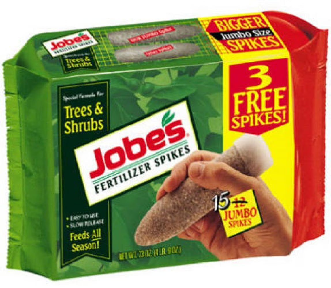15 Pack All Season Tree & Shrub Fertilizer Food Spikes O330334