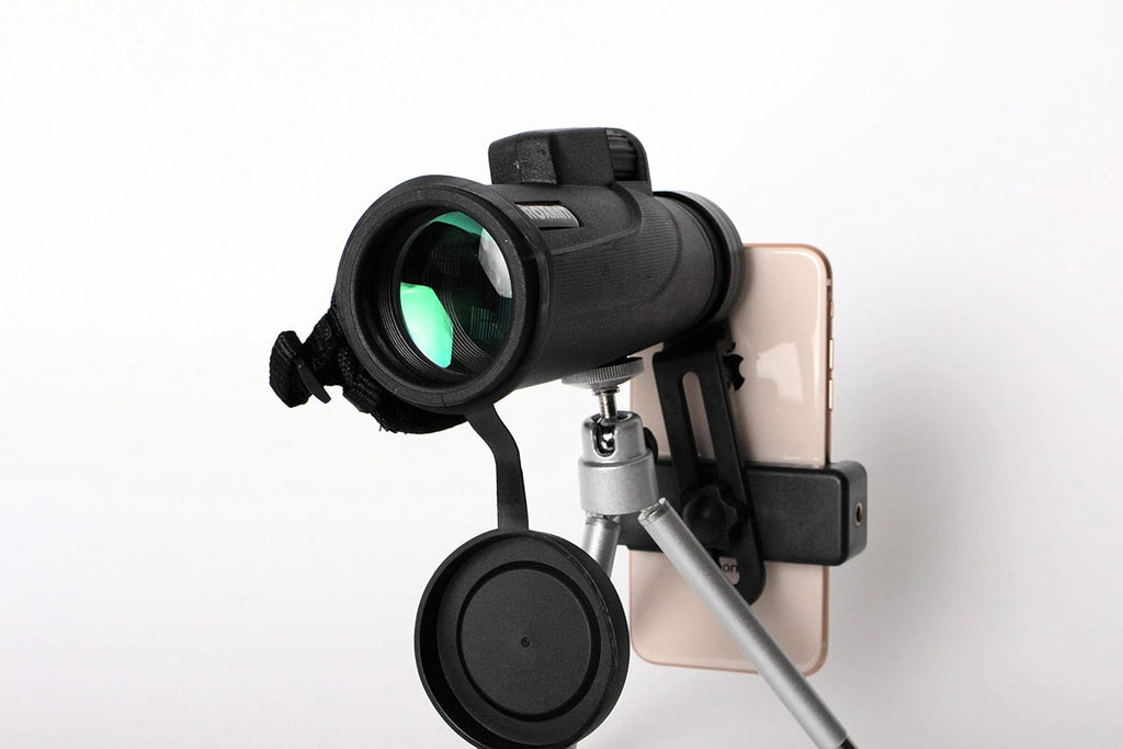 Monocular Telescope with Phone Adapter and Mini Tripod E147398