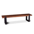 Aged Teak Dining Bench O5851