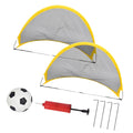 Hover Soccer Set Floating Football Bumper Toys with 68CM Net J230642